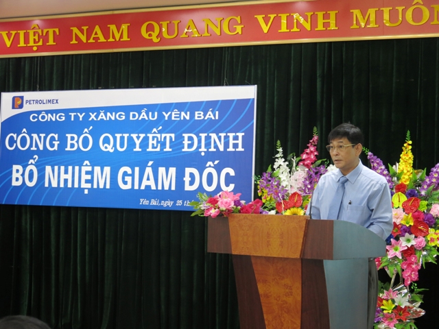Tân giám đốc Công ty Xăng dầu Yên Bái - Hoàng Xuân Hải