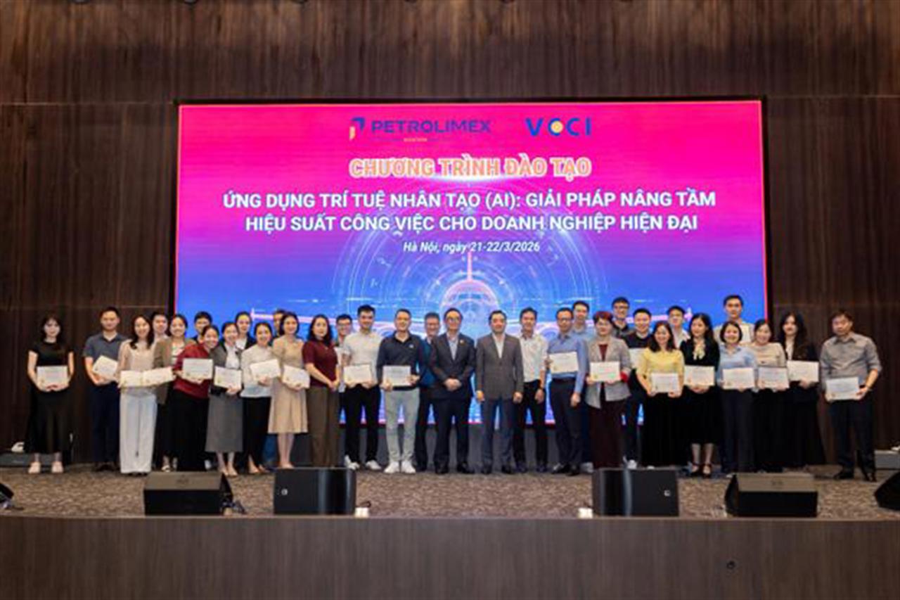 Petrolimex Aviation đẩy mạnh ứng dụng AI trong quản trị và vận hành hoạt động sản xuất kinh doanh