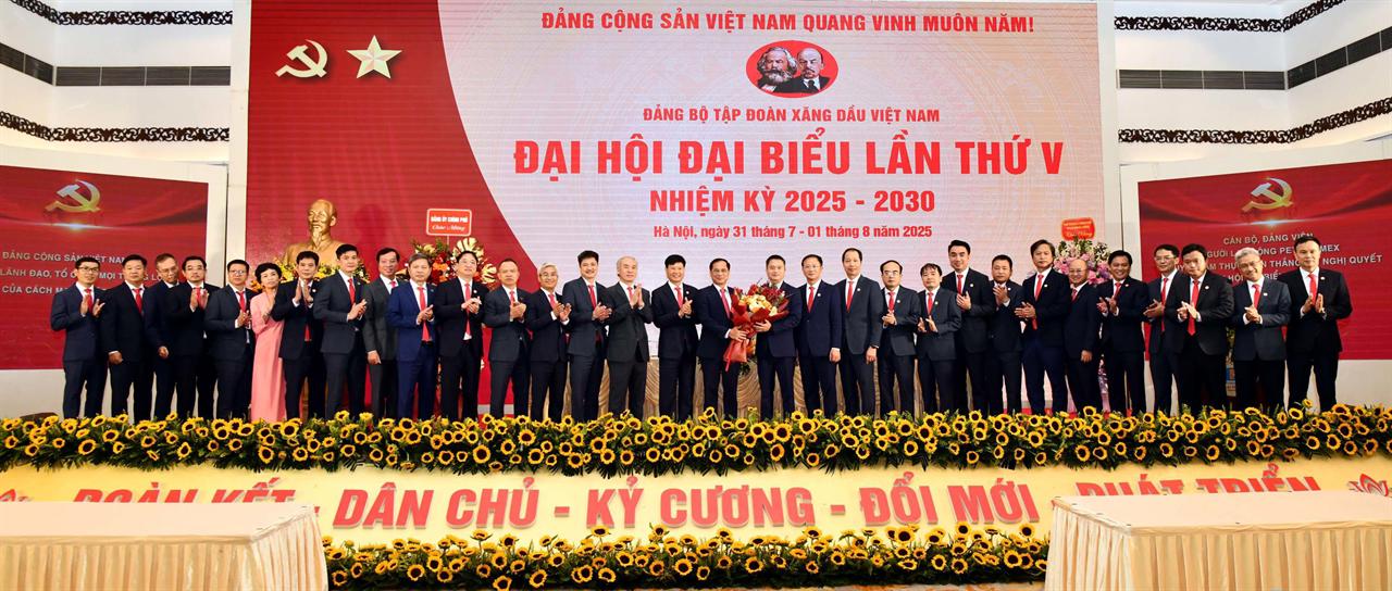 Tin ảnh - Đại hội đại biểu lần thứ V, Đảng bộ Petrolimex, nhiệm kỳ 2025 - 2030