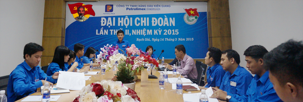 Toàn cảnh Đại hội Chi đoàn Thanh niên Petrolimex Kiên Giang…