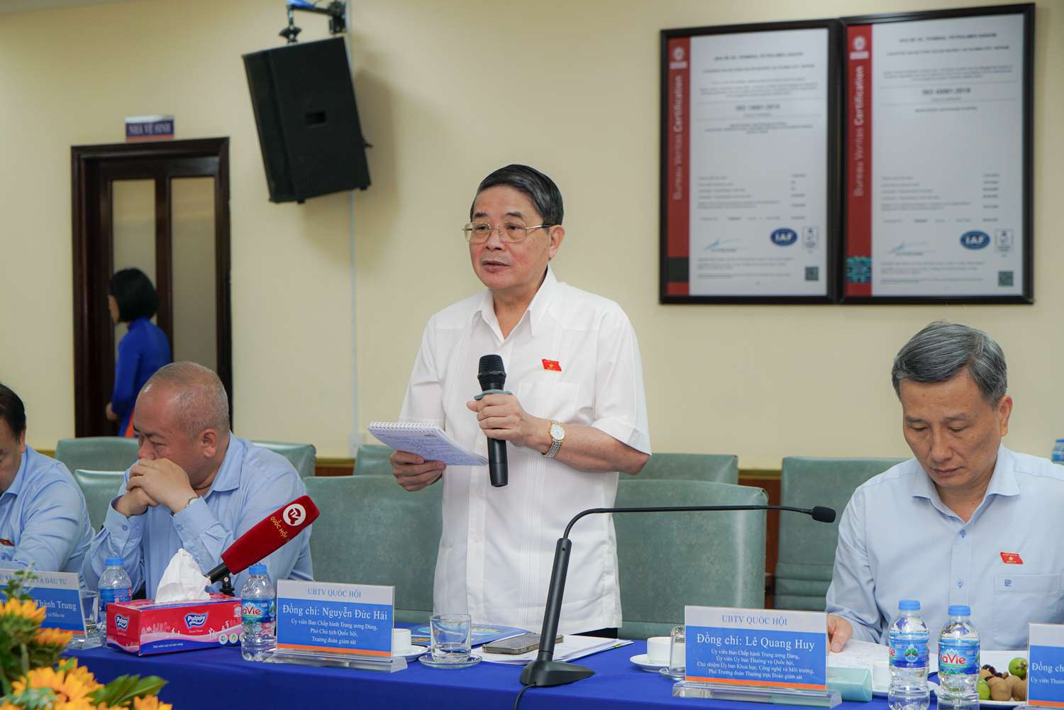 Vice Chairman of the National Assembly Nguyen Duc Hai works with Petrolimex Saigon