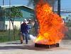 Fire fighting training periodically in 2013