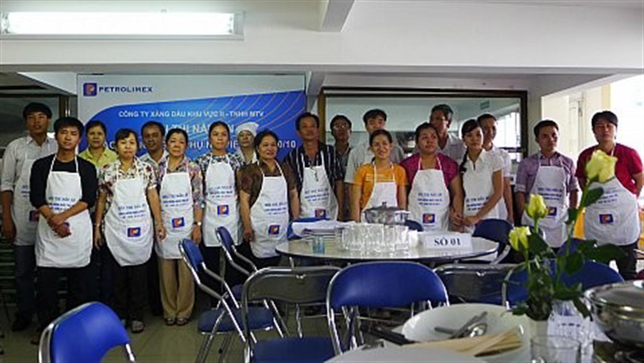 Hội thi nấu ăn Petrolimex Sài Gòn 2011