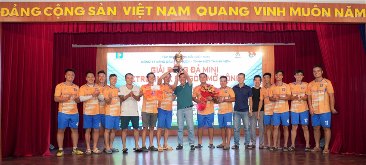 Giải bóng đá mini Petrolimex Sài Gòn mở rộng 2024 thành công tốt đẹp