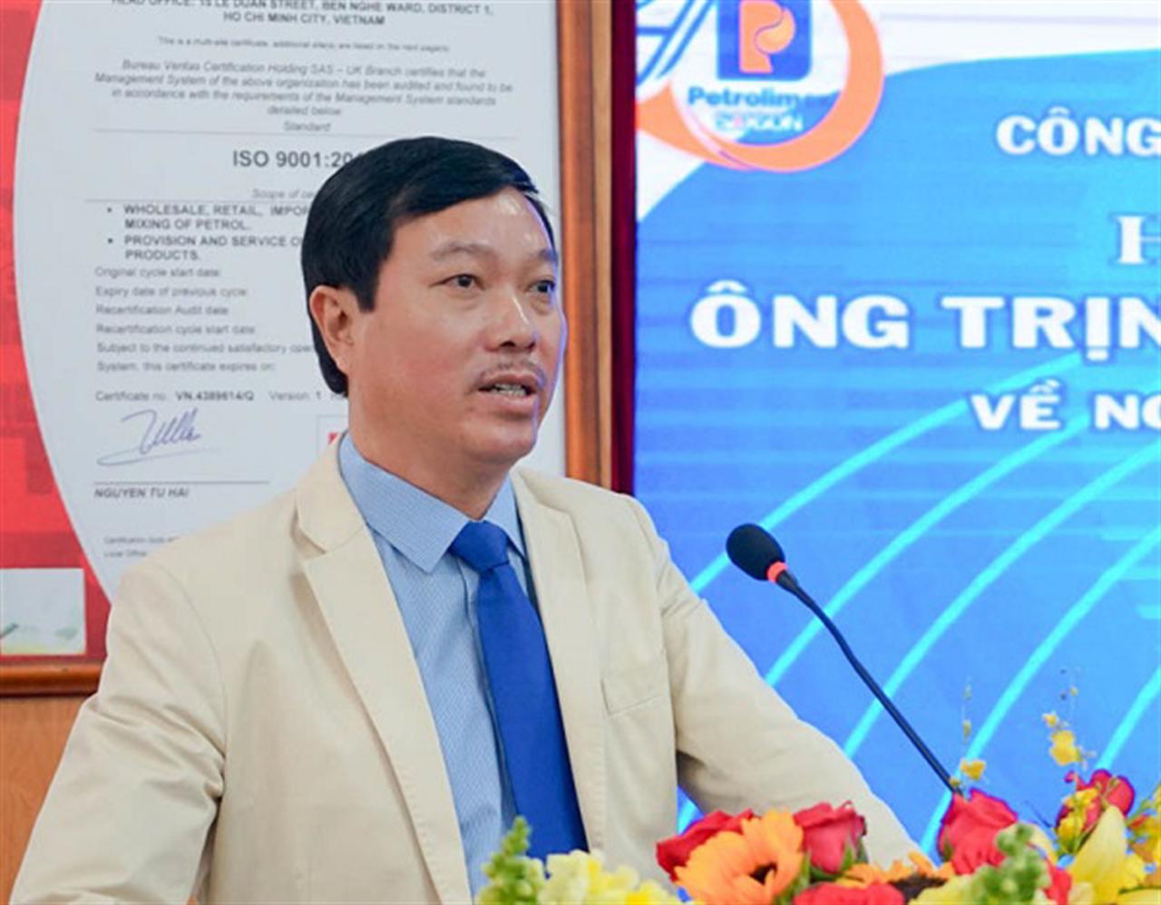 Thư chúc mừng nhân kỷ niệm 95 năm Ngày truyền thống ngành Xăng dầu Việt Nam