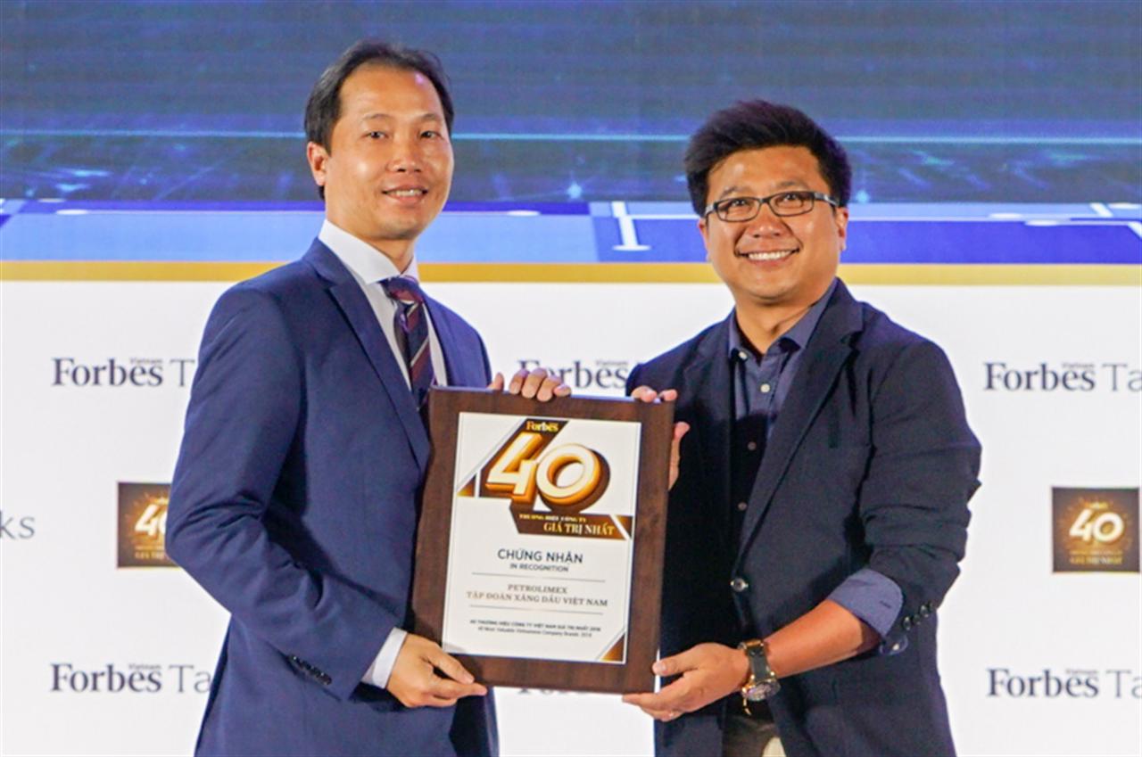 Petrolimex - Top 40 Thương hiệu Giá trị Nhất năm 2018