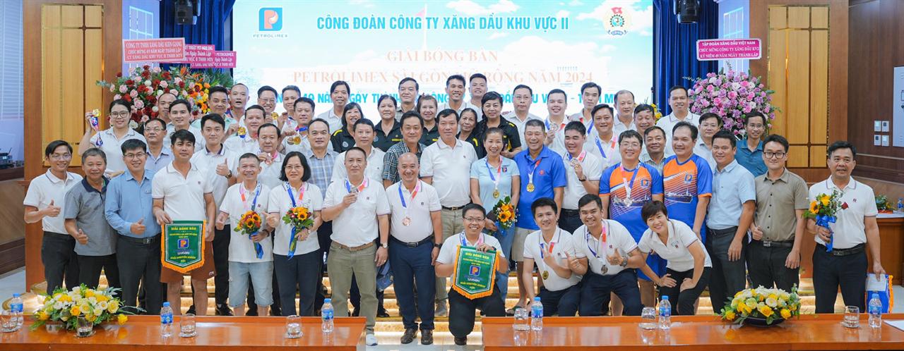 Lễ trao Giải bóng bàn Petrolimex Sài Gòn mở rộng năm 2024
