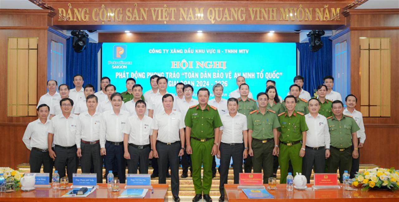 Petrolimex Sài Gòn đẩy mạnh phong trào “Toàn dân bảo vệ an ninh Tổ quốc” giai đoạn 2024 - 2026