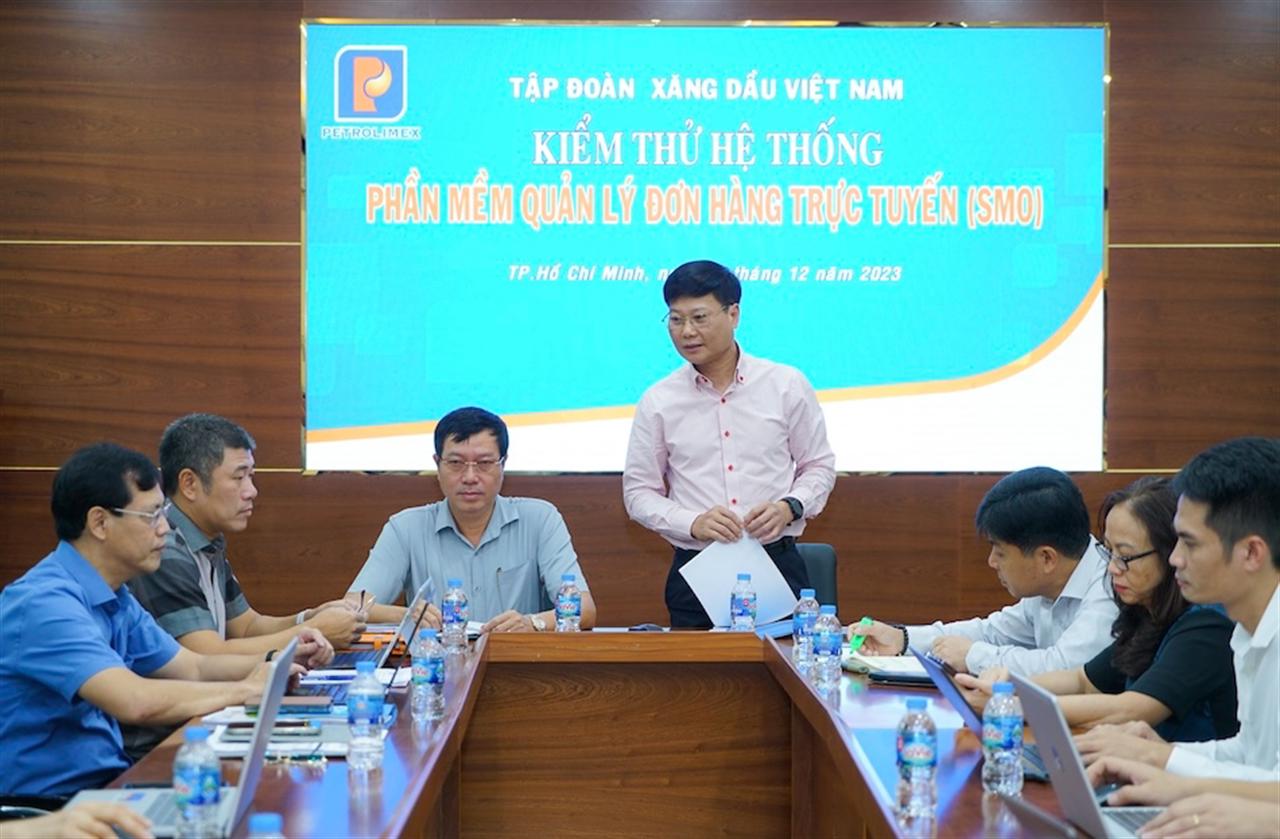 Petrolimex kiểm thử hợp nhất phần mềm Quản lý đơn hàng trực tuyến