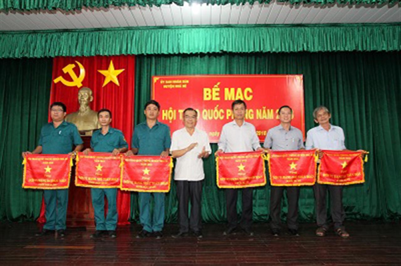 Tổng kho đạt giải nhất toàn đoàn lần thứ 3 liên tiếp tại Hội thao quốc phòng huyện Nhà Bè