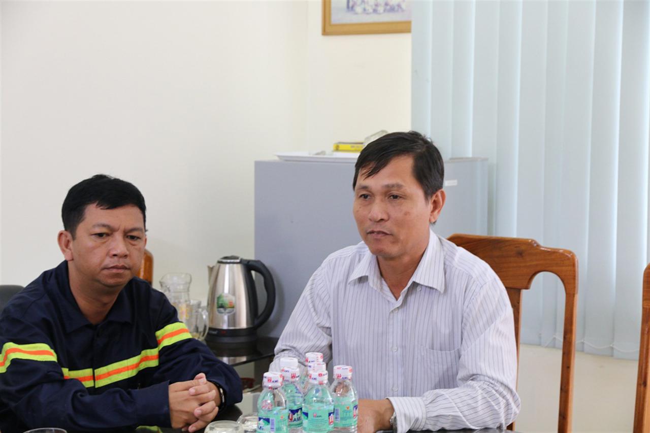 Phối hợp diễn tập PCCC với các đơn vị đóng trên địa bàn Tổng kho Xăng dầu Nhà bè