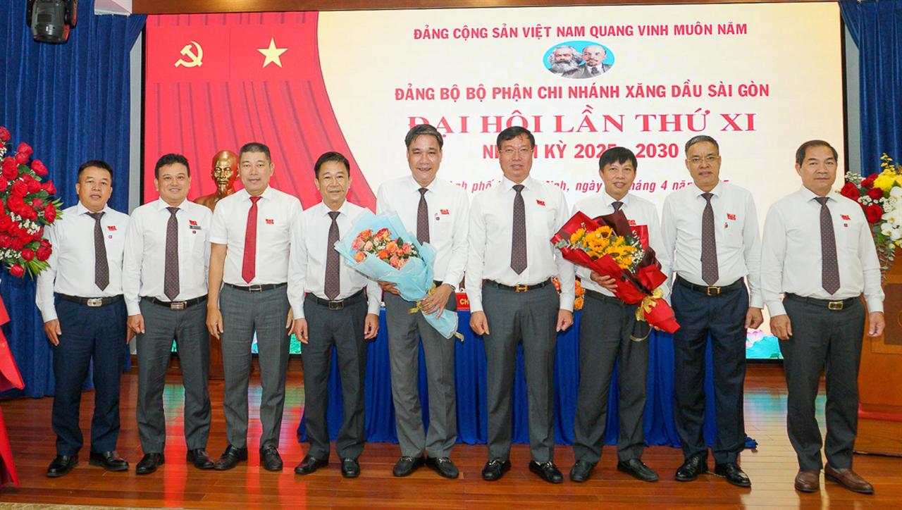 Đảng bộ BP Chi nhánh Xăng dầu Sài Gòn tổ chức thành công Đại hội nhiệm kỳ XI (2025 - 2030)