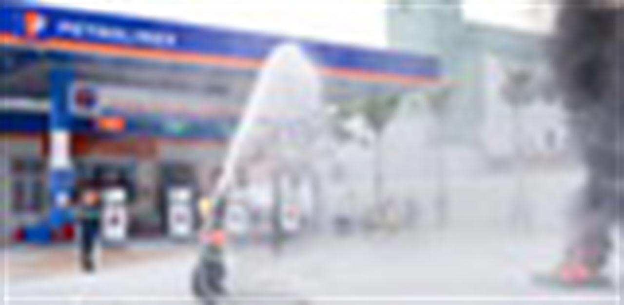 Petrolimex Kiên Giang diễn tập PCCC tại CHXD số 12