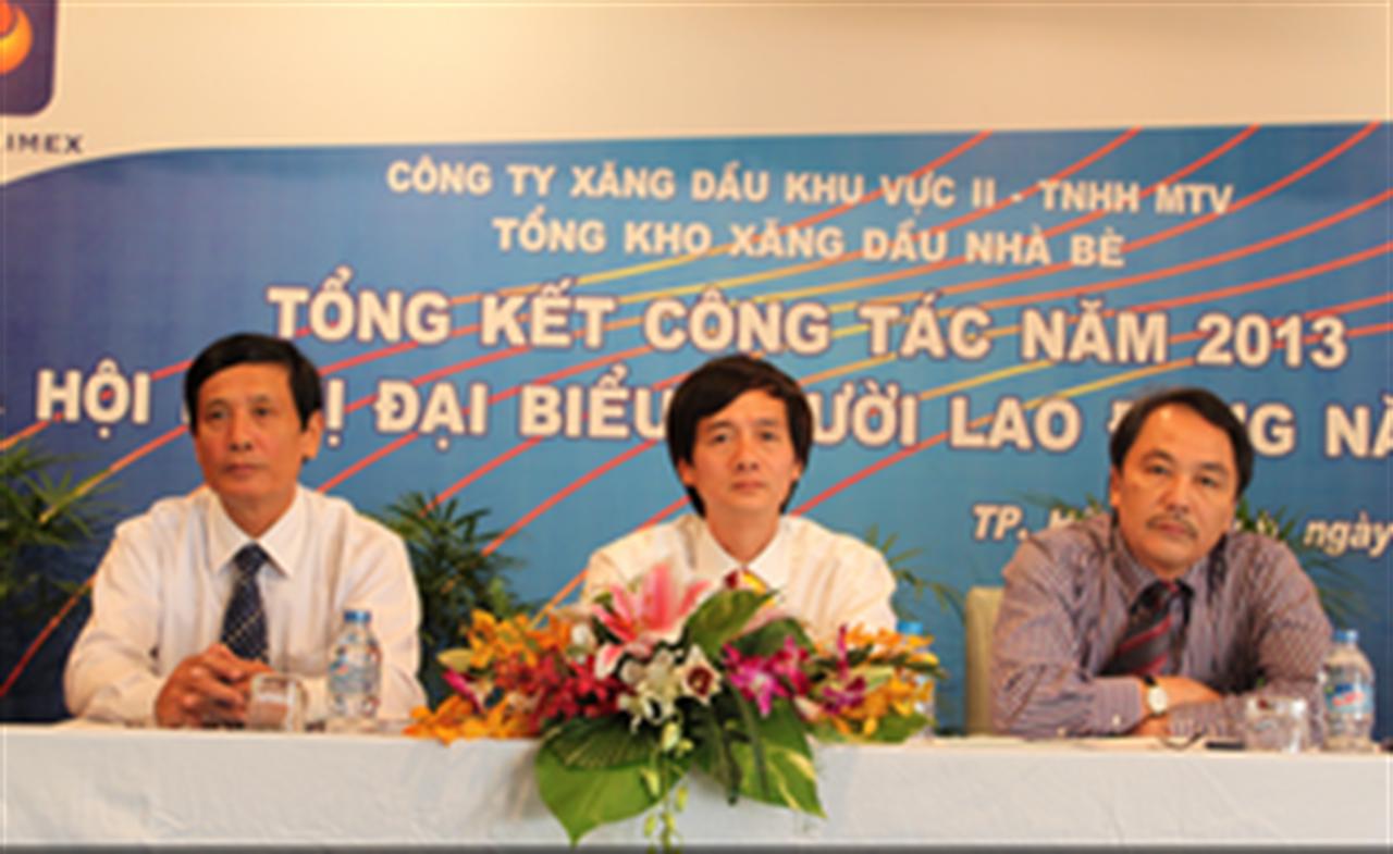 Tổng kho Xăng dầu Nhà Bè tổng kết công tác năm 2013 và hội nghị người lao động năm 2014