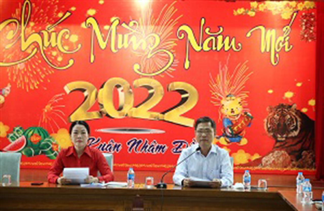 Tổng kho Nhà Bè tổng kết hoạt động Công đoàn năm 2021