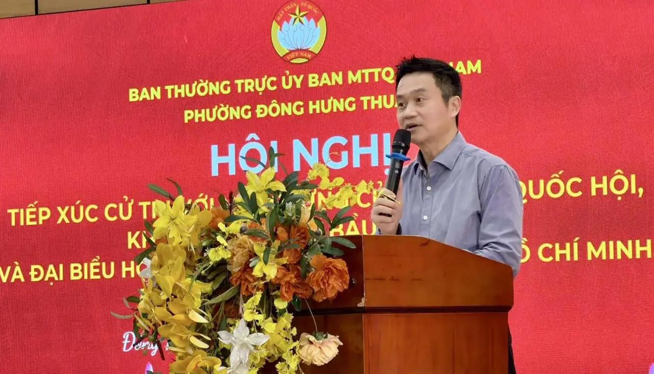 Ông Phạm Văn Thanh tiếp xúc cử tri: Từ quản trị đổi mới doanh nghiệp đến khát vọng làm “cầu nối tin cậy” của nhân dân