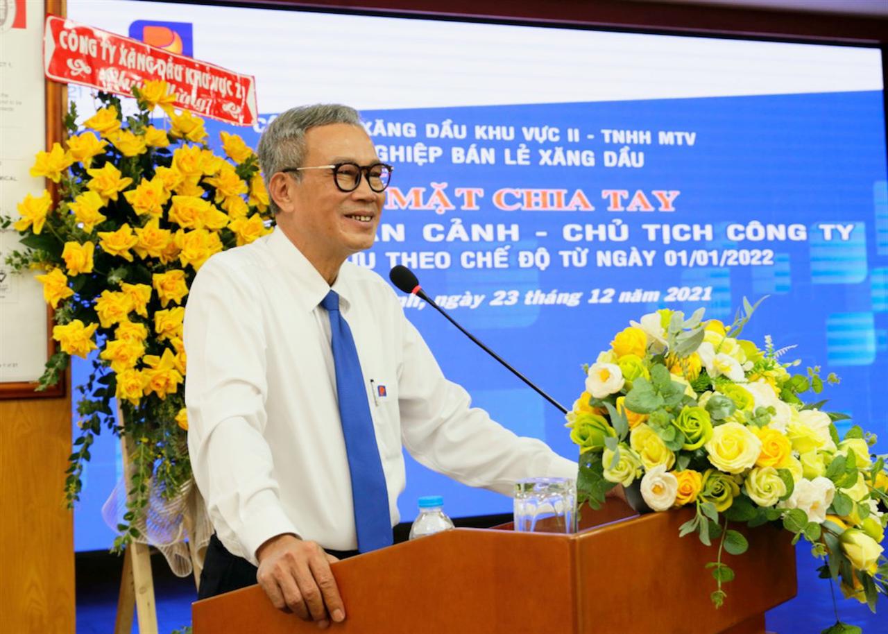 Xí nghiệp Bán lẻ Xăng dầu tri ân - chia tay Chủ tịch Nguyễn Văn Cảnh