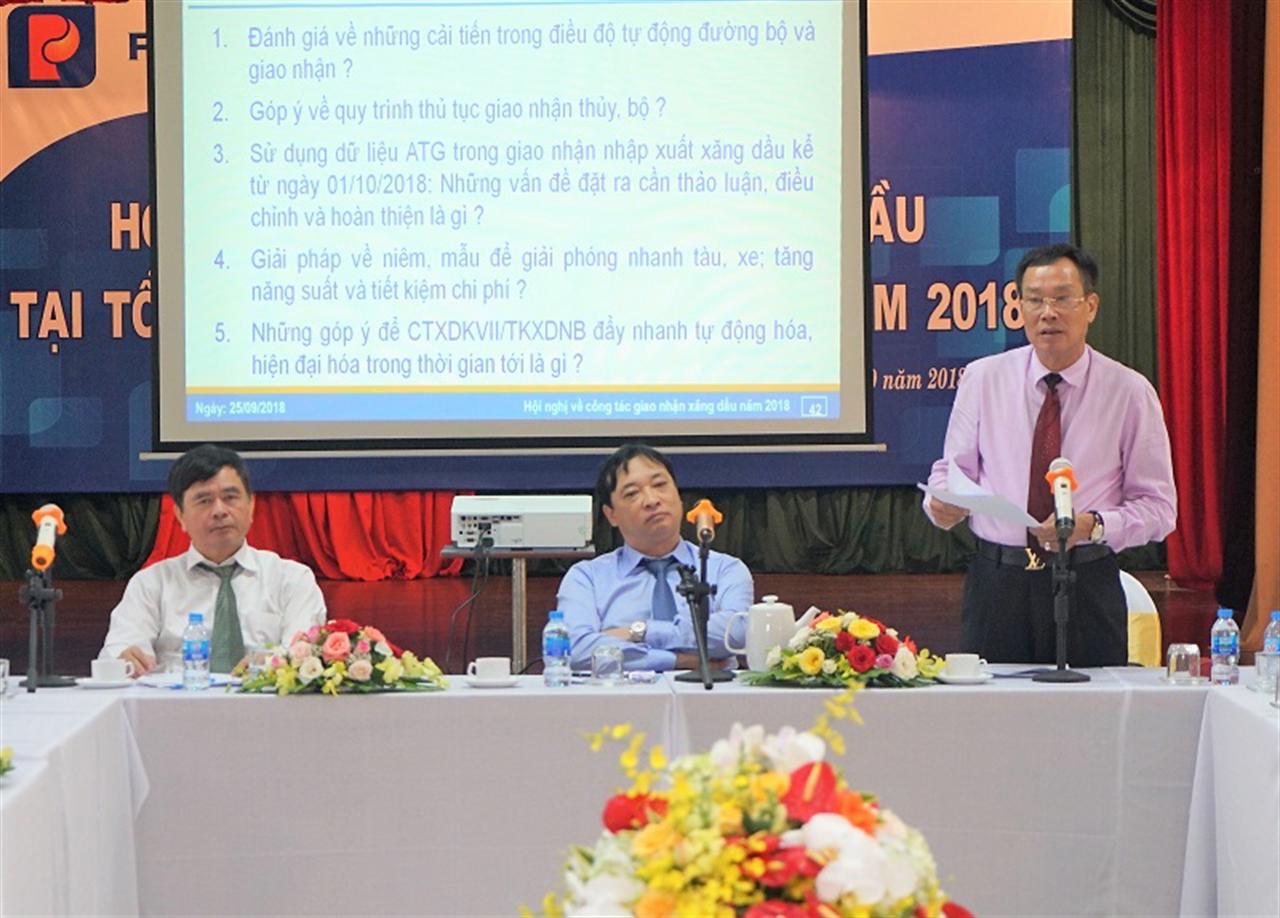 Hội nghị giao nhận xăng dầu 2018