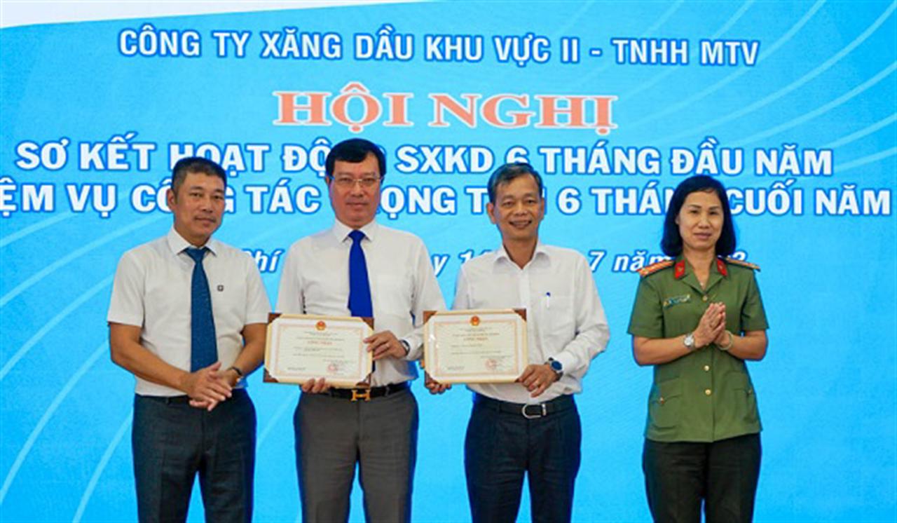 Petrolimex Sài Gòn đạt tiêu chuẩn Doanh nghiệp An toàn An ninh trật tự năm 2022