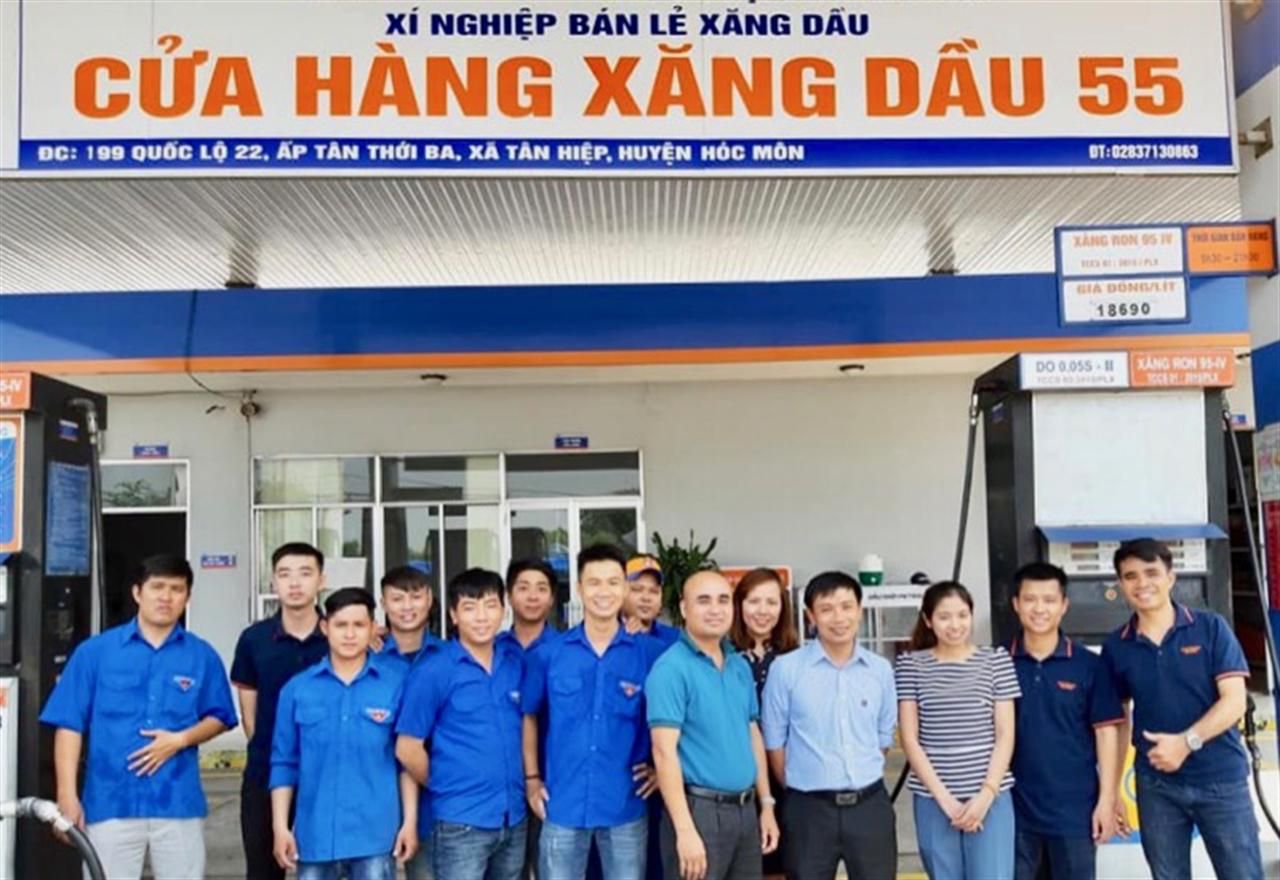Chung tay xây dựng CHXD "Văn minh - Sạch đẹp - An toàn"
