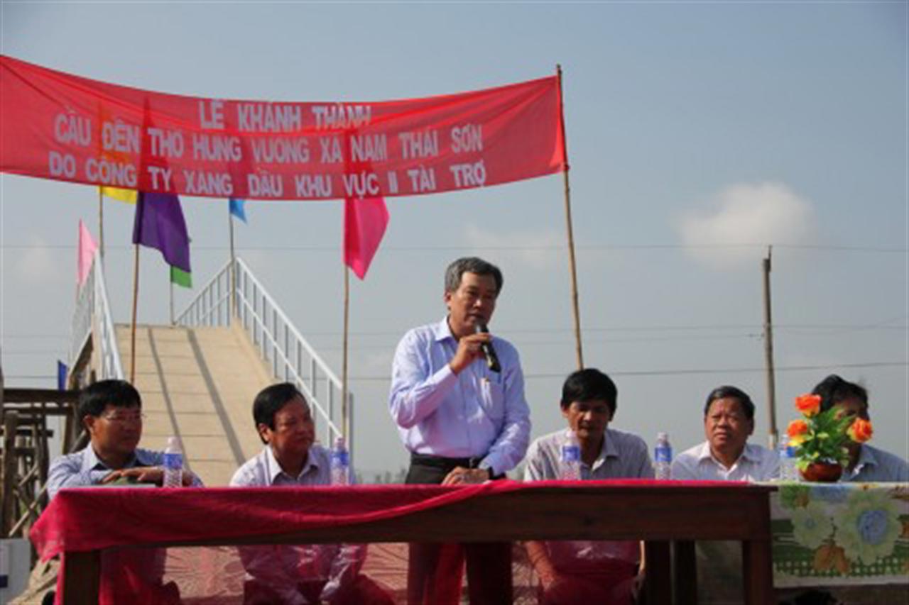 Lễ khánh thành cầu dân sinh và trao trường học tại tỉnh Kiên Giang