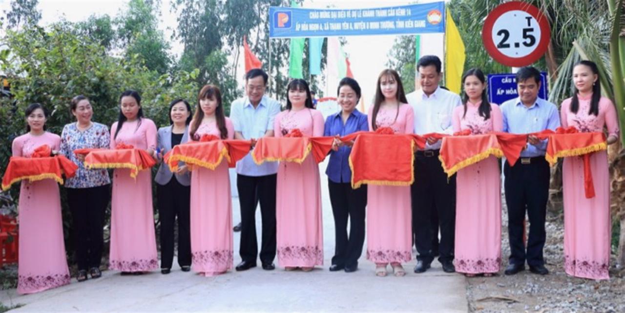 Lễ khánh thành cầu Kênh 14 - Kiên Giang