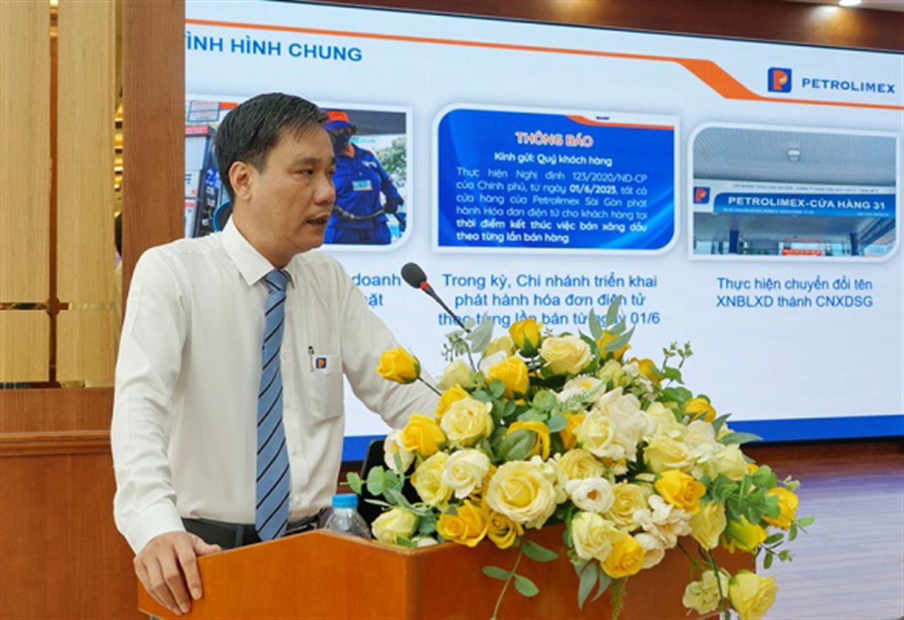 Chi nhánh Xăng dầu Sài Gòn sơ kết hoạt động SXKD 6 TĐN 2023