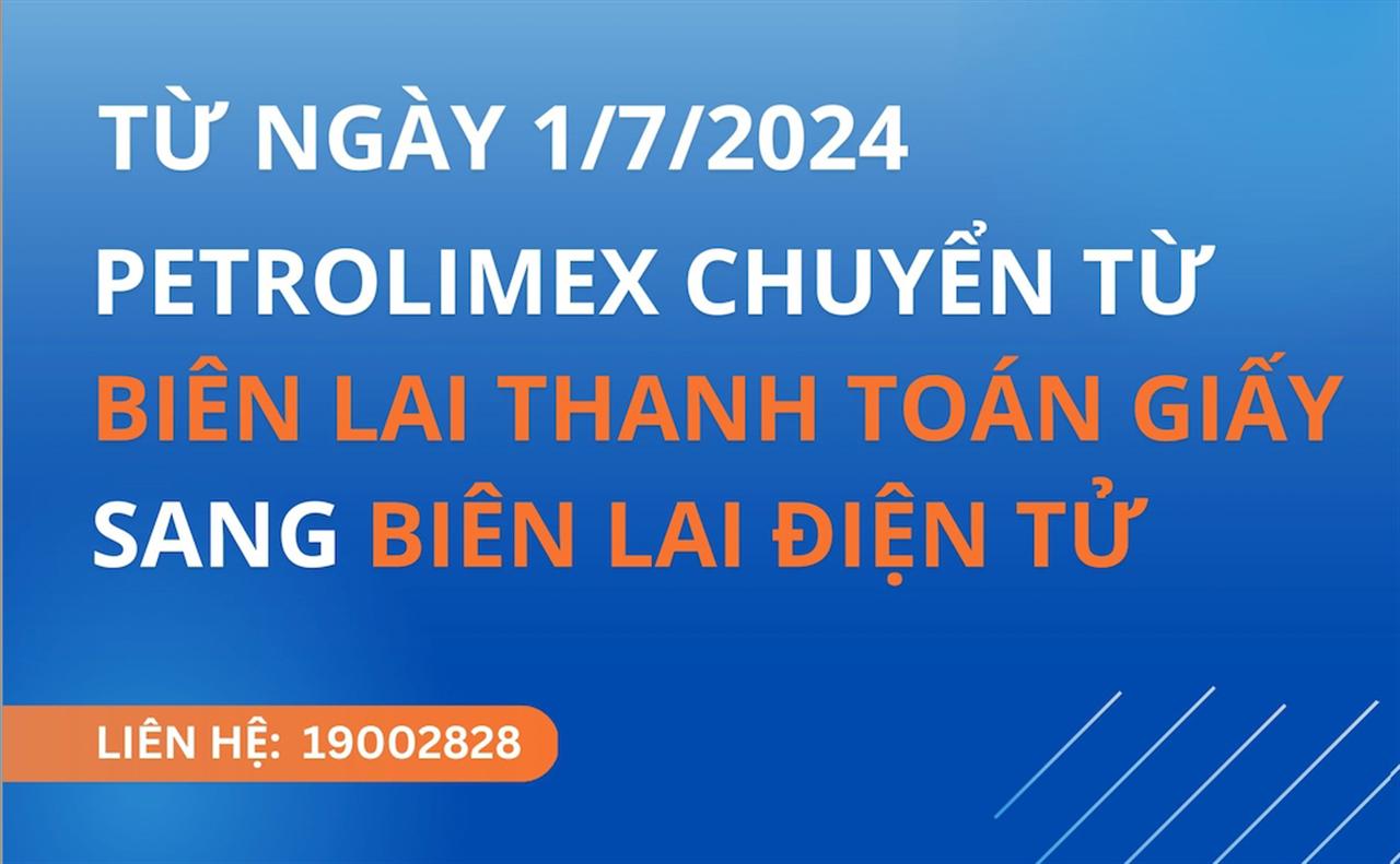 Petrolimex triển khai giải pháp Biên lai điện tử (E-receipt) với giao dịch thanh toán qua máy POS