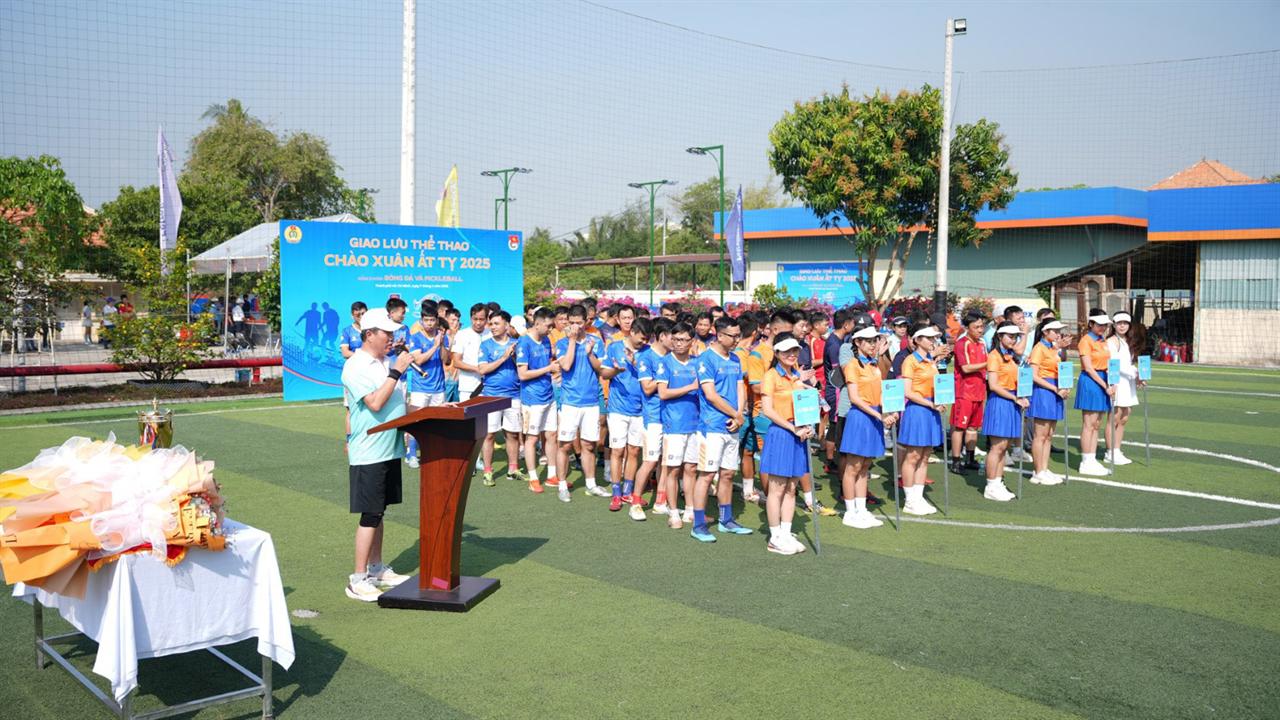 Những khoảnh khắc thi đấu hết mình tại chương trình giao lưu thể thao chào Xuân Ất Tỵ 2025