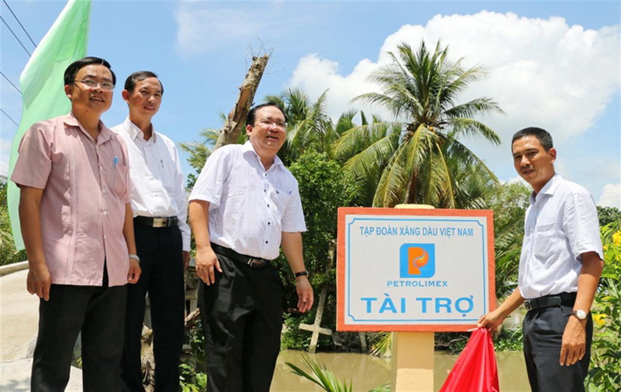 Khánh thành cầu nông thôn tại ấp Hai Phước, Kiên Giang