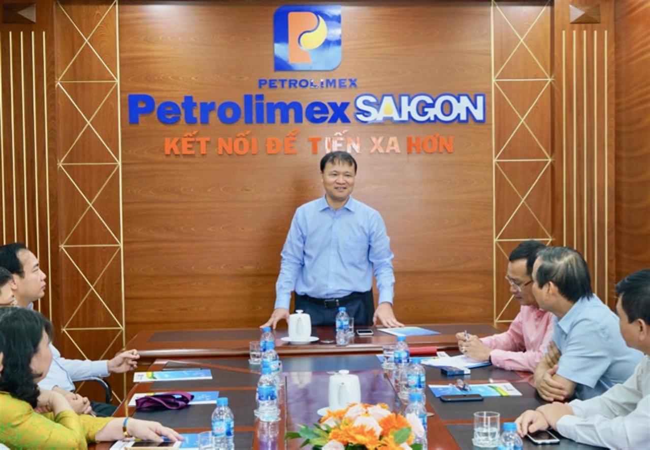 Thứ trưởng Đỗ Thắng Hải thăm và làm việc với Petrolimex Sài Gòn