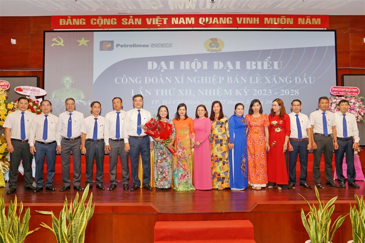 Xí nghiệp Bán lẻ Xăng dầu tổ chức thành công Đại hội Công đoàn NK 2023 - 2028