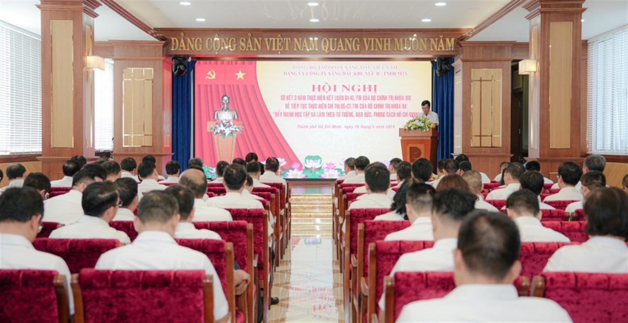 Đảng ủy Petrolimex Sài Gòn tổ chức hội nghị sơ kết 03 năm thực hiện Kết luận số 01-KL/TW