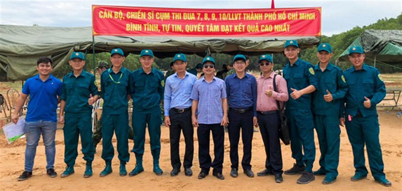 Hội thi khối Ban chỉ huy quân sự cơ quan, tổ chức thuộc Cụm thi đua 7,8,9,10 năm 2022