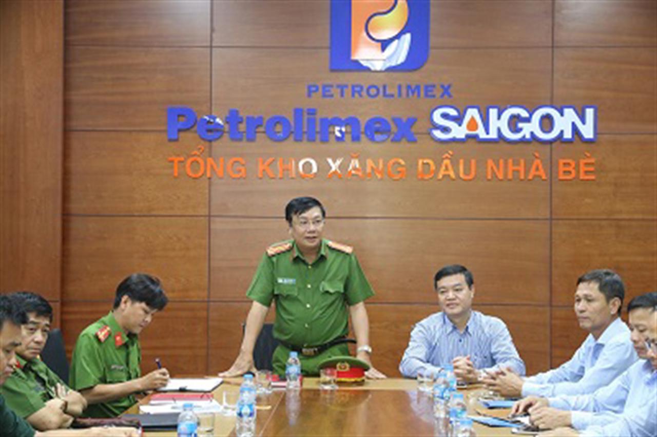 Diễn Tập PCCC&CNCH Tại Tổng Kho Xăng Dầu Nhà Bè Năm 2020