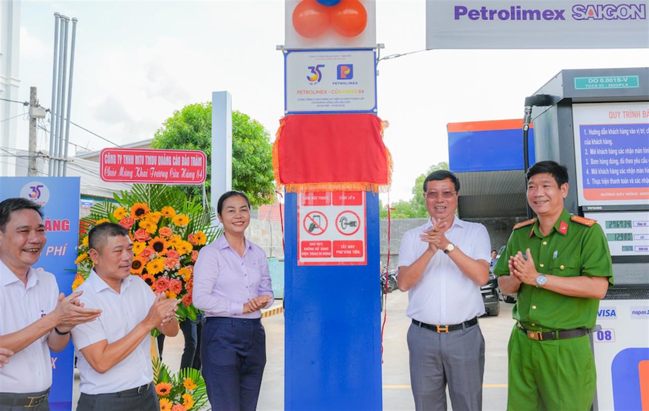 Petrolimex - Cửa hàng 84: Công trình thiết thực chào mừng 35 năm thành lập Chi nhánh XD Sài Gòn