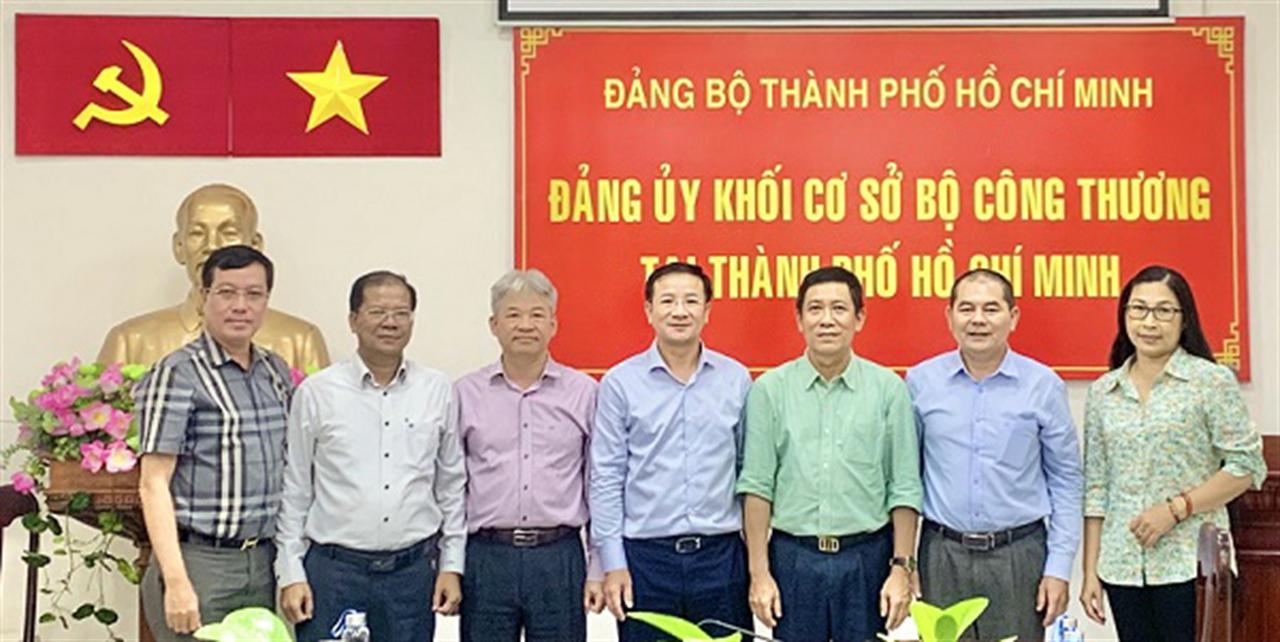 BTV Đảng ủy Petrolimex thăm, làm việc với ĐUK cơ sở Bộ Công thương tại TP.HCM
