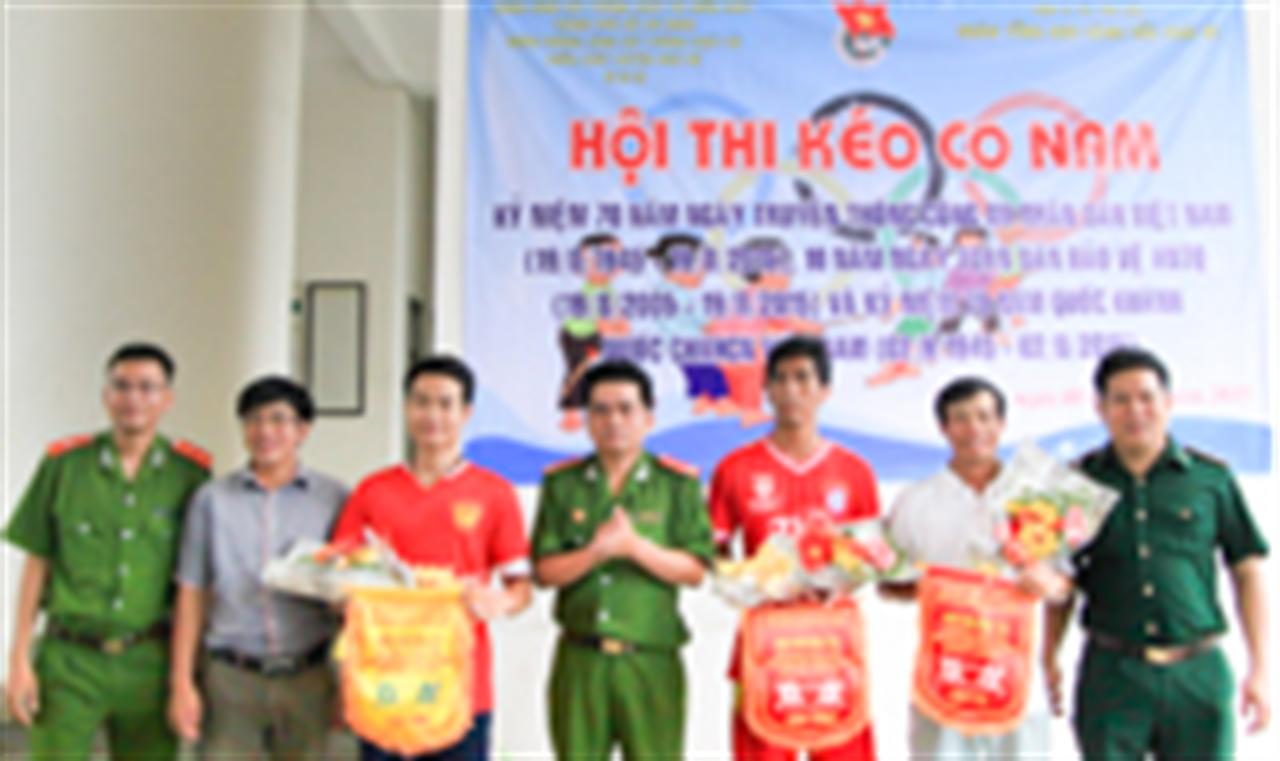 Giao lưu thể thao chào mừng kỷ niệm 70 năm Quốc khánh 2/9