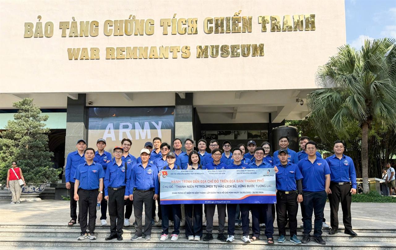 Tuổi trẻ Petrolimex Sài Gòn lan tỏa Hành trình Xanh và Chủ nhật Xanh 2026