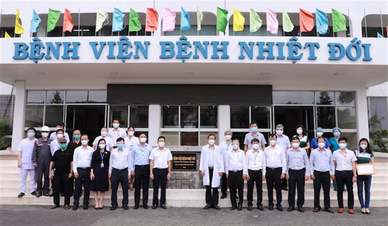 Chung tay tài trợ thêm Hệ thống oxy cho gần 400 giường bệnh điều trị COVID-19