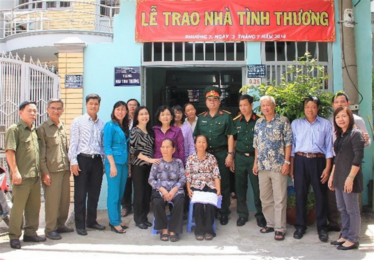 Ấm tình tri ân trong ngôi nhà mới