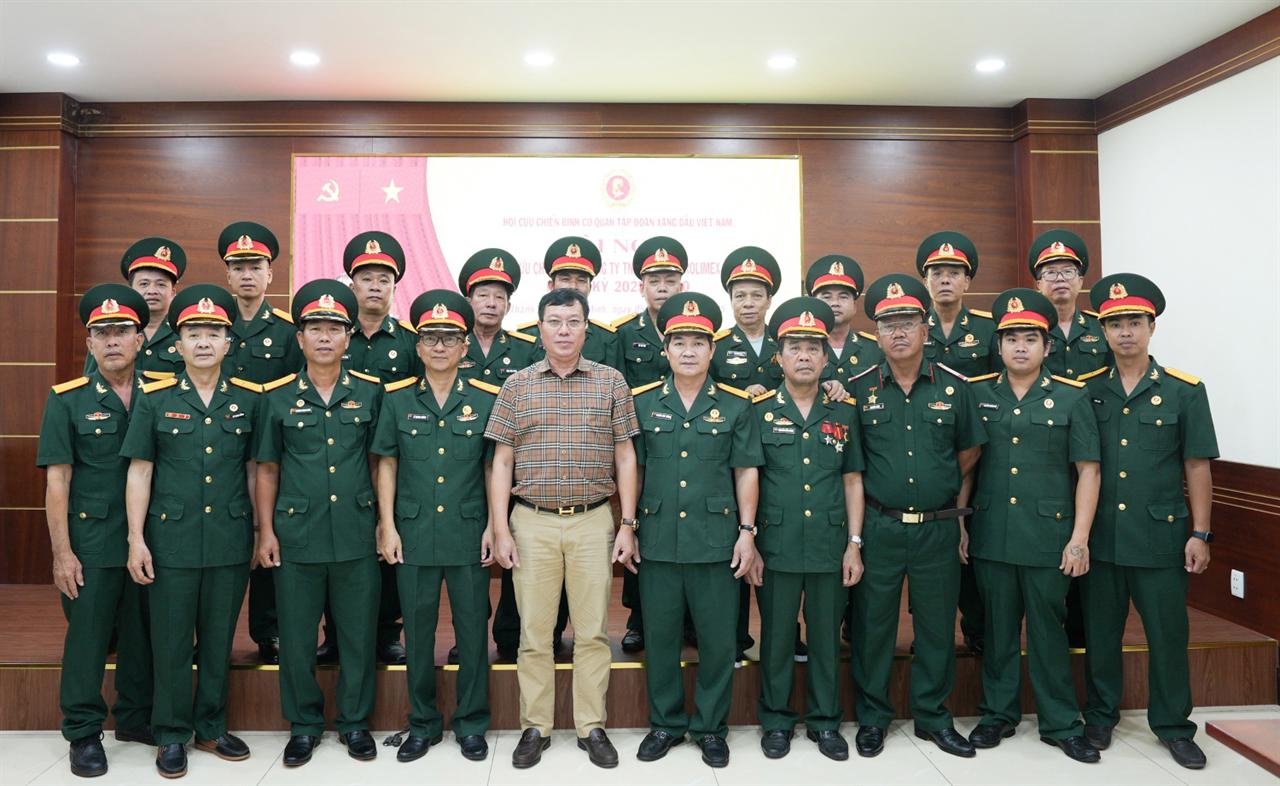 Hội nghị Chi hội Cựu chiến binh Petrolimex Sài Gòn nhiệm kỳ 2022-2025 thành công tốt đẹp