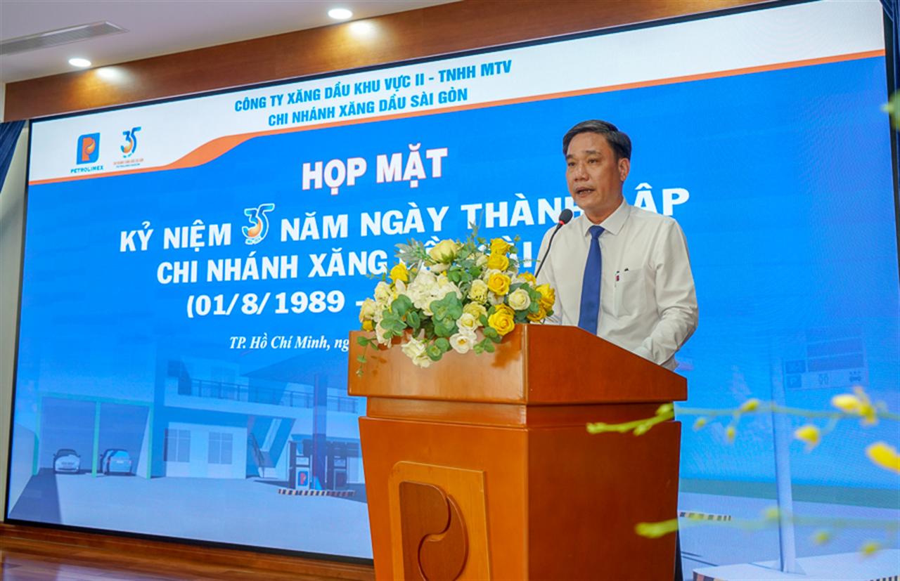 Họp mặt kỷ niệm 35 năm Ngày thành lập Chi nhánh Xăng dầu Sài Gòn