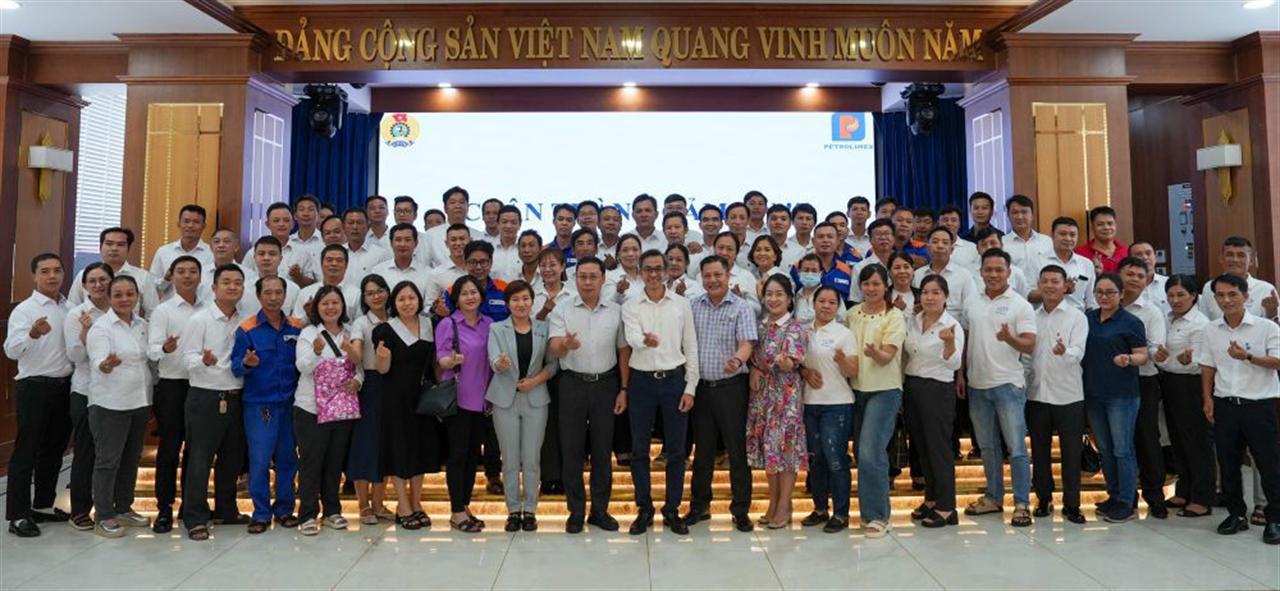 Petrolimex Sài Gòn tổ chức tập huấn nghiệp vụ cán bộ công đoàn cơ sở năm 2025