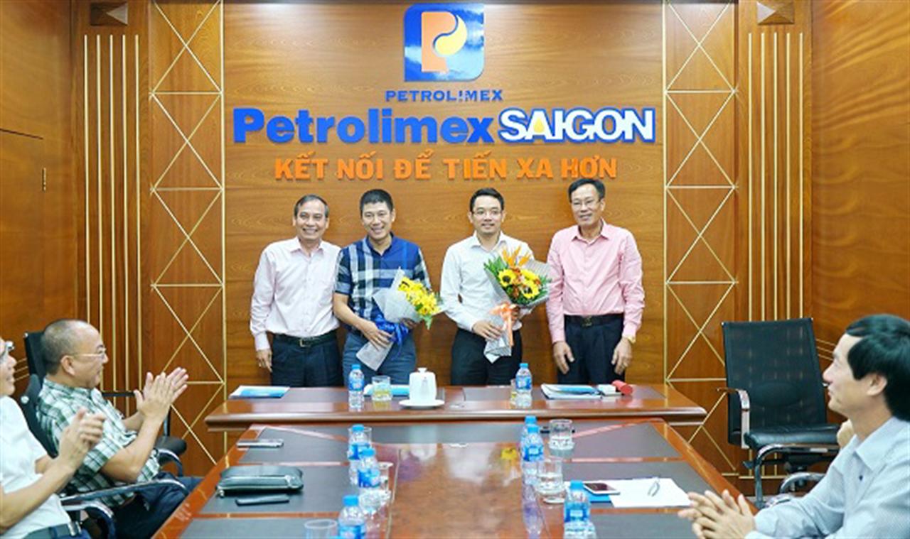 Lãnh đạo PA thăm, làm việc với Petrolimex Sài Gòn