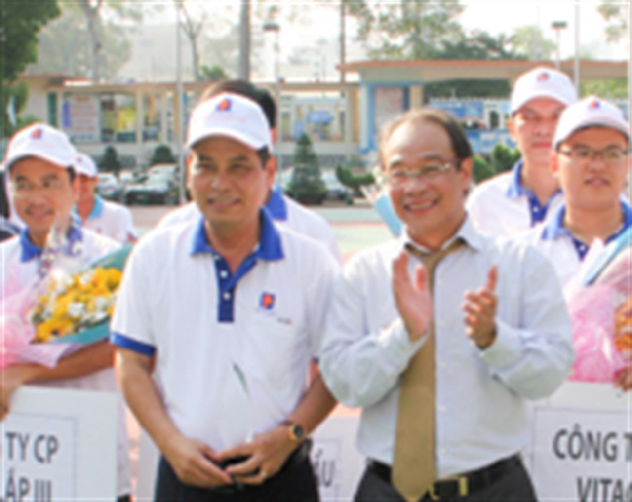 Tin ảnh: Hội thao CNV-NLĐ Petrolimex khu vực phía Nam năm 2015