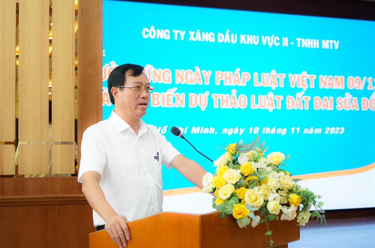 Petrolimex Sài Gòn tích cực hưởng ứng Ngày Pháp luật Việt Nam