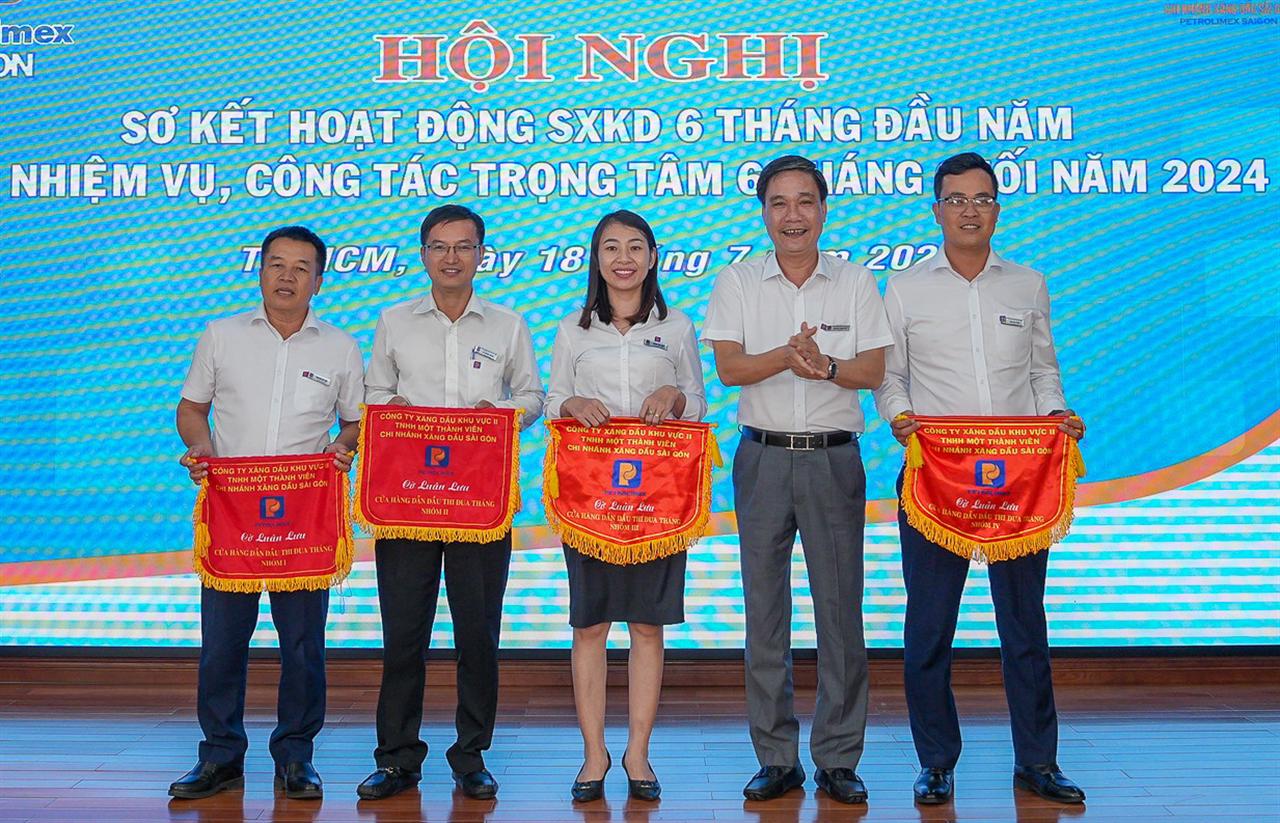 Chi nhánh Xăng dầu Sài Gòn sơ kết 6 TĐN 2024: Bán lẻ xăng dầu tăng trưởng 7%
