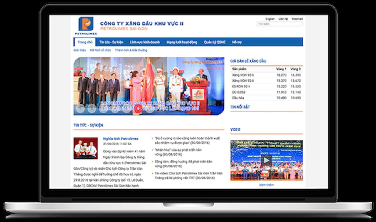 kv2.petrolimex.com.vn chính thức sử dụng phiên bản RWD từ 01.9.2016