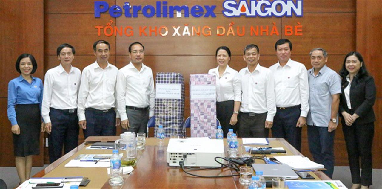 Công đoàn Công thương Việt Nam, Công đoàn Xăng dầu Việt Nam làm việc với Công đoàn Công ty Xăng dầu Khu vực II